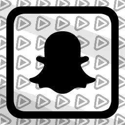 BlackWhite - Streamdeck Icon (Snapchat)