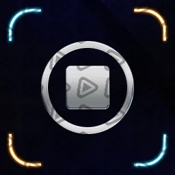 CleanDark - Streamdeck Icon (Multimedia Stop)