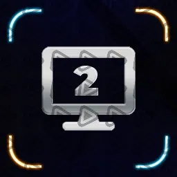 CleanDark - Streamdeck Icon (Scene 2 On)