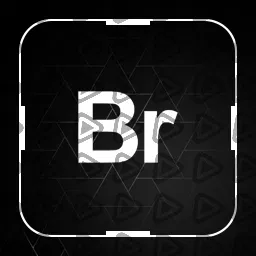 Minimal White - Streamdeck Icon (Adobe Bridge)