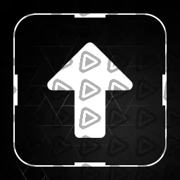 Minimal White - Streamdeck Icon (Arrow Top)