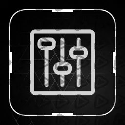 Minimal White - Streamdeck Icon (Audio Mixer Off)