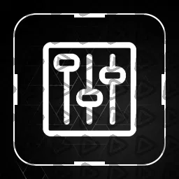 Minimal White - Streamdeck Icon (Audio Mixer On)