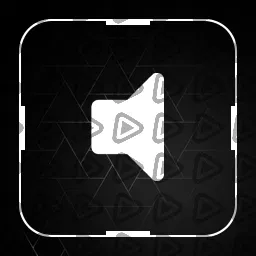 Minimal White - Streamdeck Icon (Audio Off)