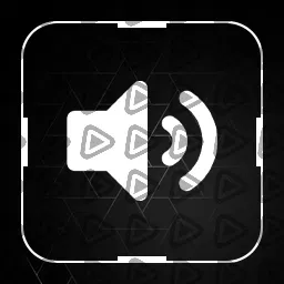 Minimal White - Streamdeck Icon (Audio On)