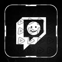 Minimal White - Streamdeck Icon (Emote Chat On)