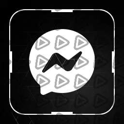 Minimal White - Streamdeck Icon (Facebook Messenger)