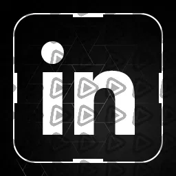 Minimal White - Streamdeck Icon (LinkedIn)