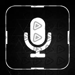 Minimal White - Streamdeck Icon (Mic On)