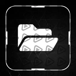Minimal White - Streamdeck Icon (Misc Open)