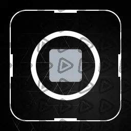 Minimal White - Streamdeck Icon (Multimedia Stop)