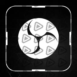 Minimal White - Streamdeck Icon (OBS Studio)
