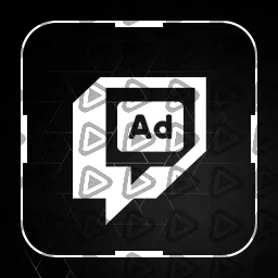 Minimal White - Streamdeck Icon (Play Ad)
