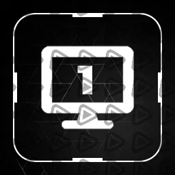 Minimal White - Streamdeck Icon (Scene 1 On)