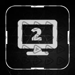 Minimal White - Streamdeck Icon (Scene 2 Off)