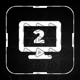 Minimal White - Streamdeck Icon (Scene 2 On)