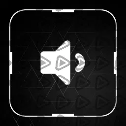 Minimal White - Streamdeck Icon (Volume Down)
