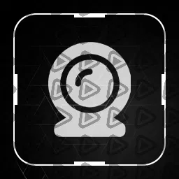Minimal White - Streamdeck Icon (Webcam Off)