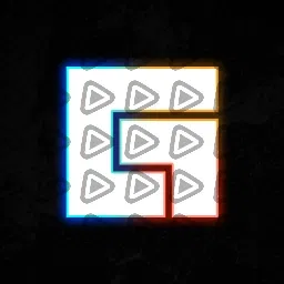 Neon Orange - Streamdeck Icon (Facebook Gaming)