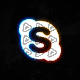 Neon Orange - Streamdeck Icon (Skype)
