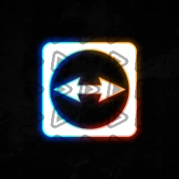 Neon Orange - Streamdeck Icon (TeamViewer)
