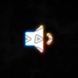 Neon Orange - Streamdeck Icon (Volume Down)