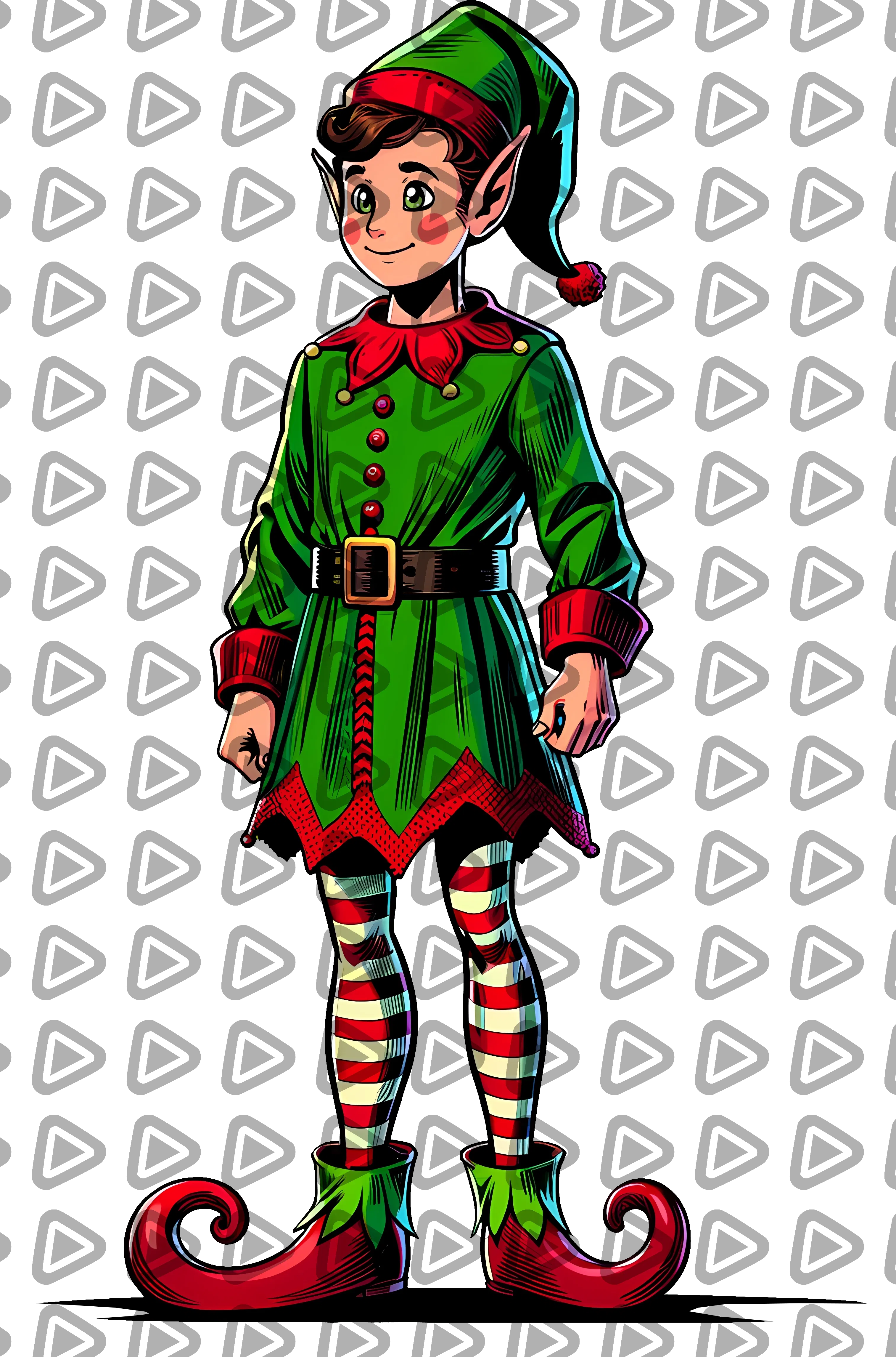 Christmas Elf - Character