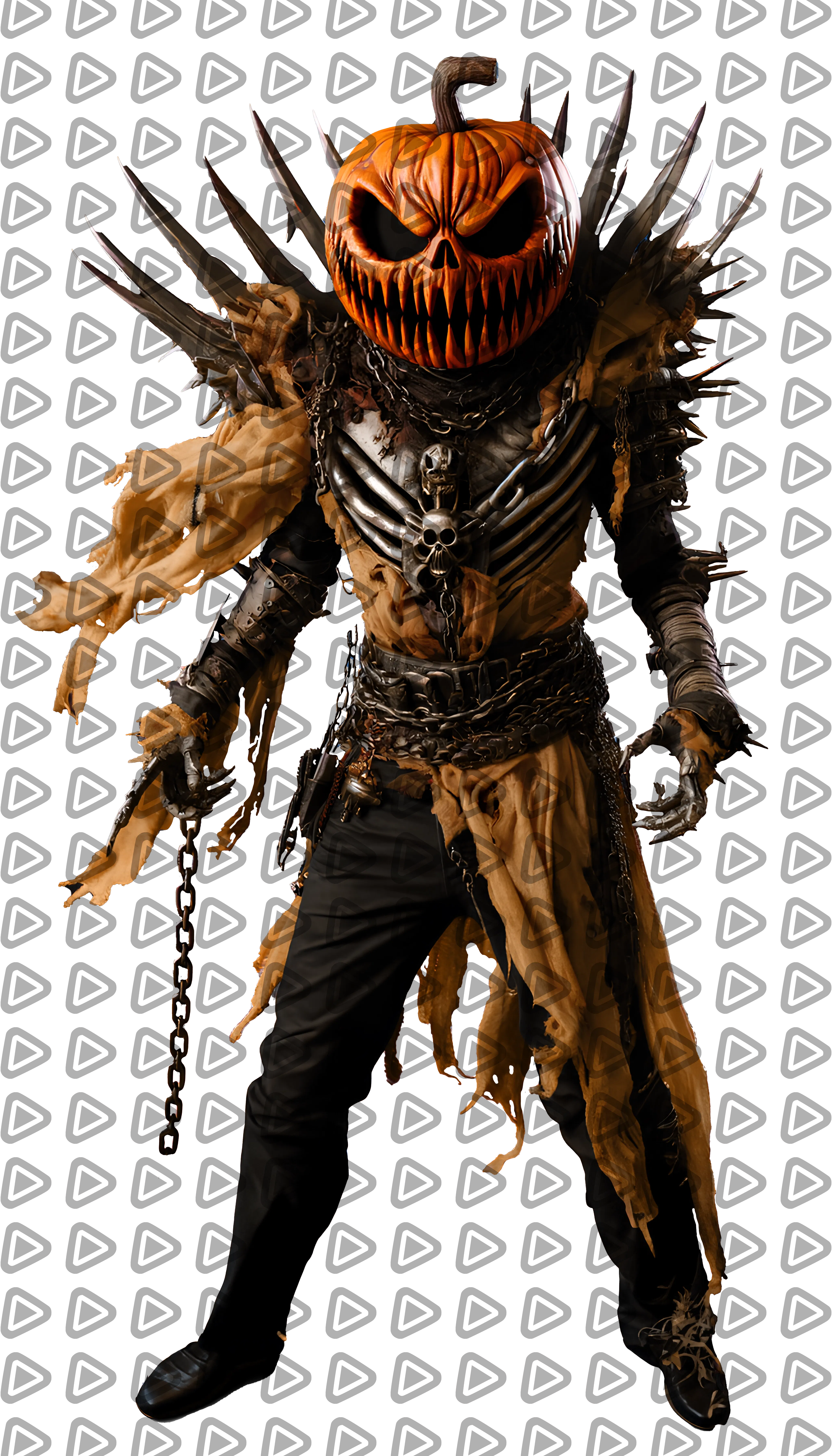 Pumpkin Head 2 (Male) - Character