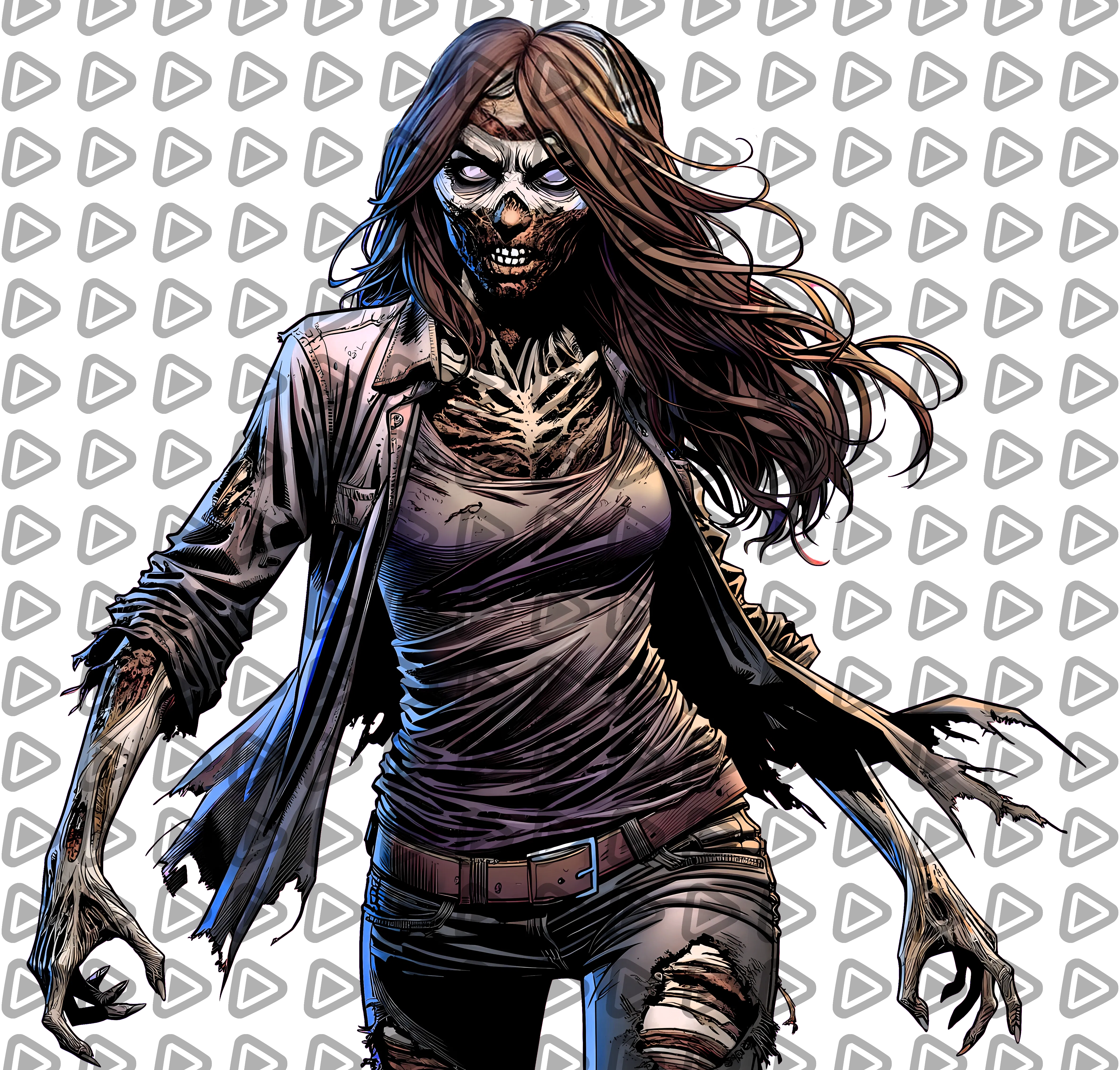 Zombie 2 (Female) - Character
