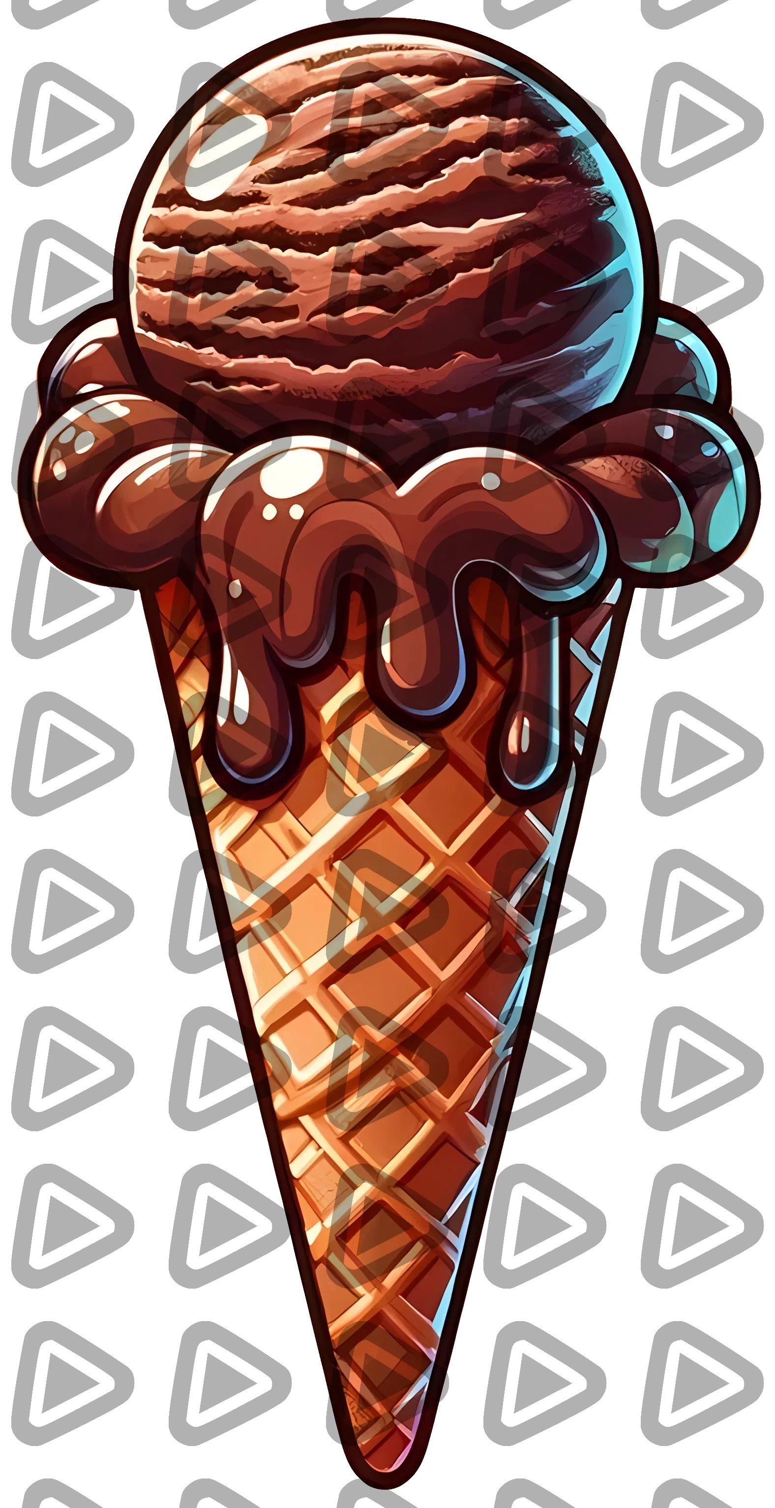 Ice Cream (Chocolate) - Object