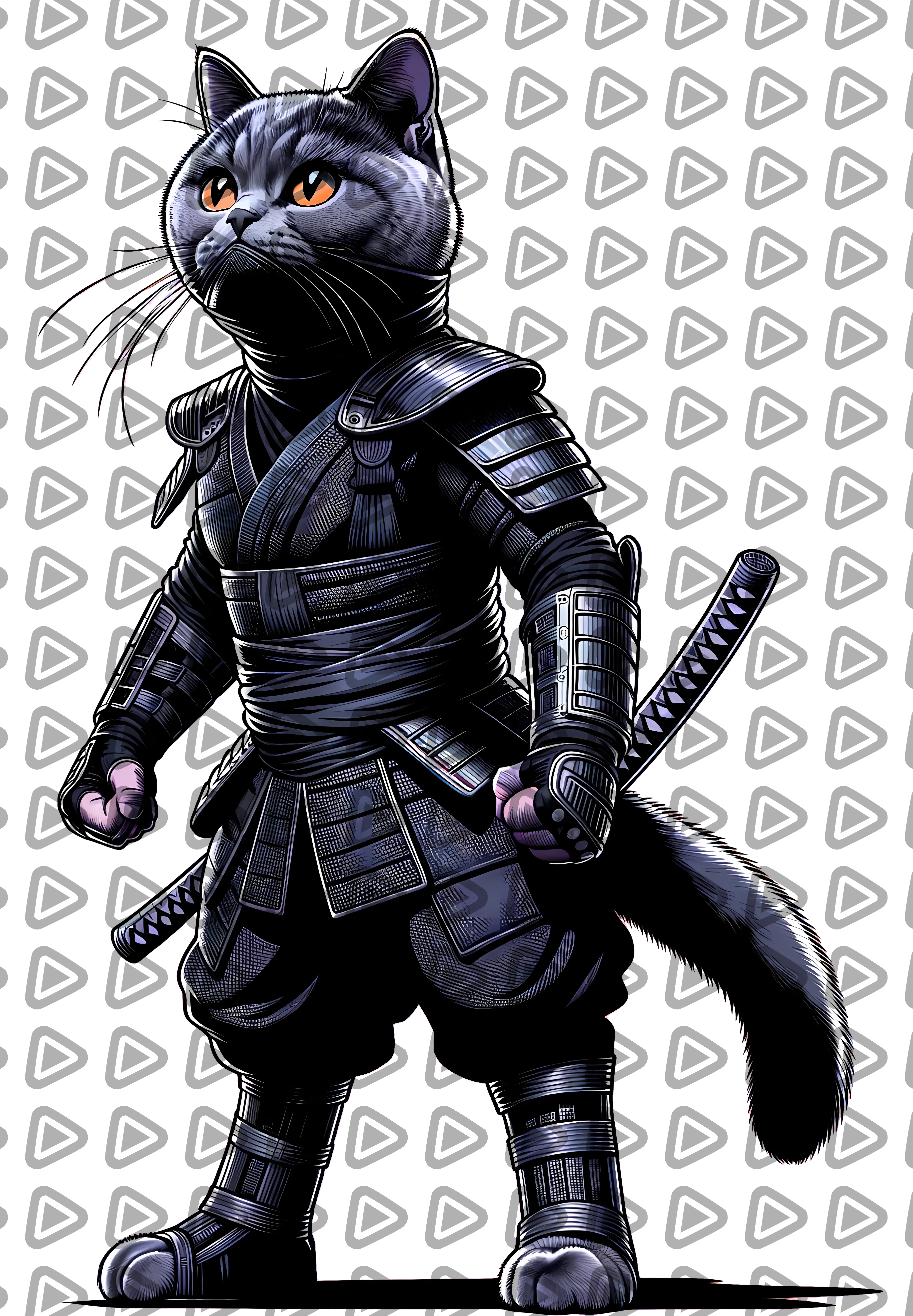 Ninja Cat - Animal