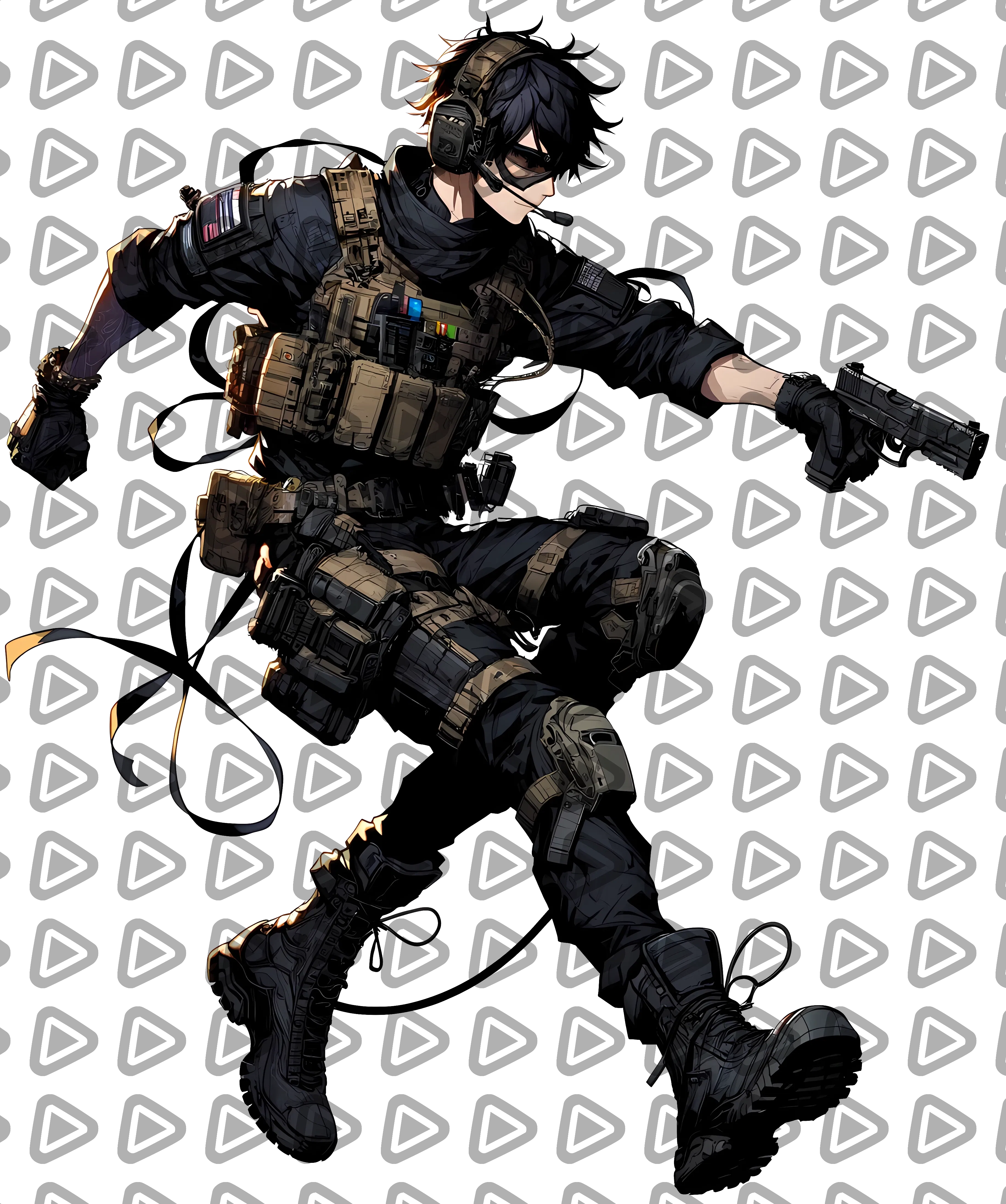 Soldier 1 (Male) - Character