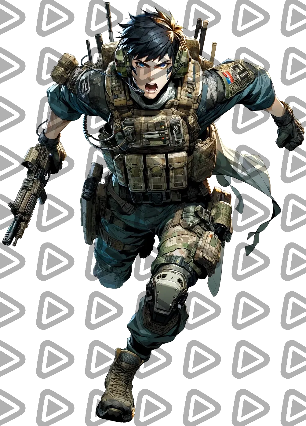 Soldier 4 (Male) - Character