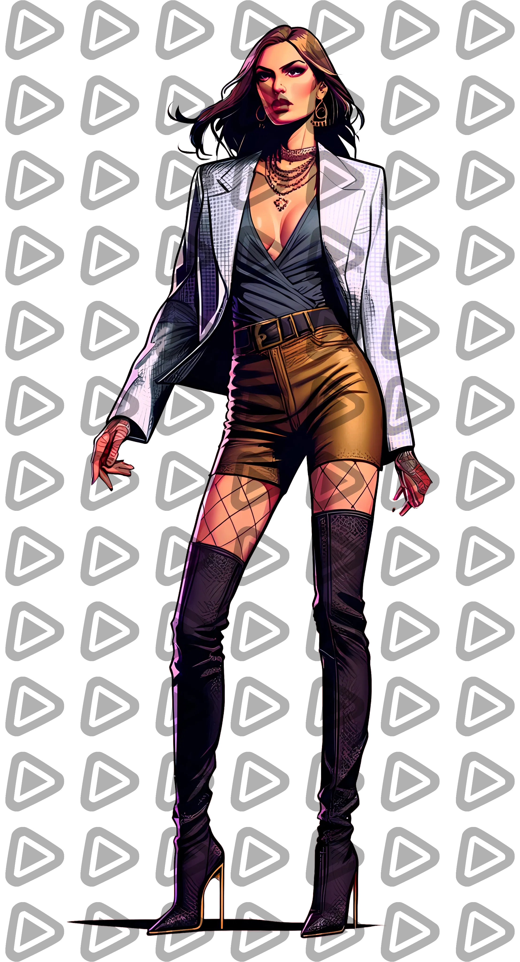 Criminal 1 (Female) - Character