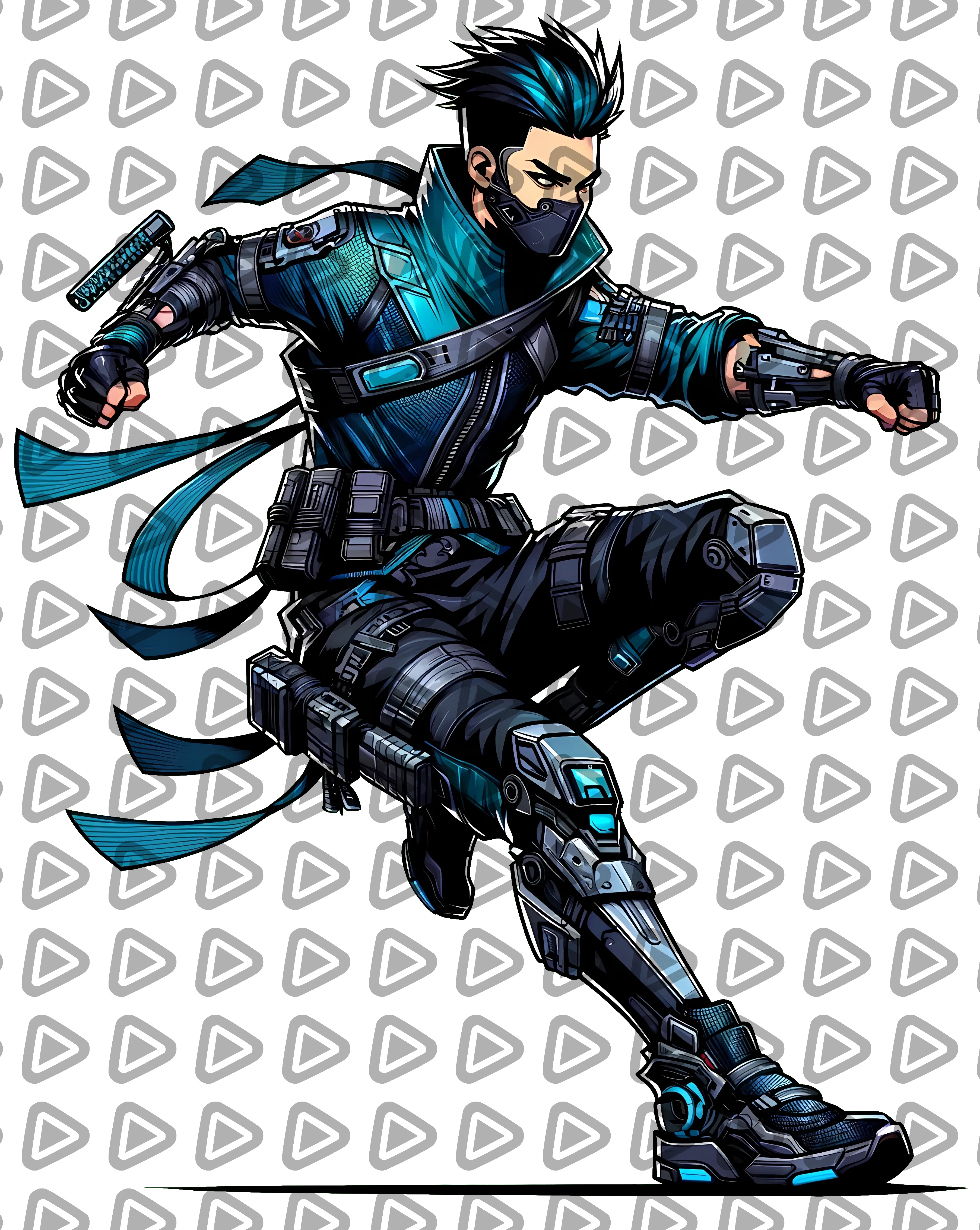 Agent 2 (Male) - Character