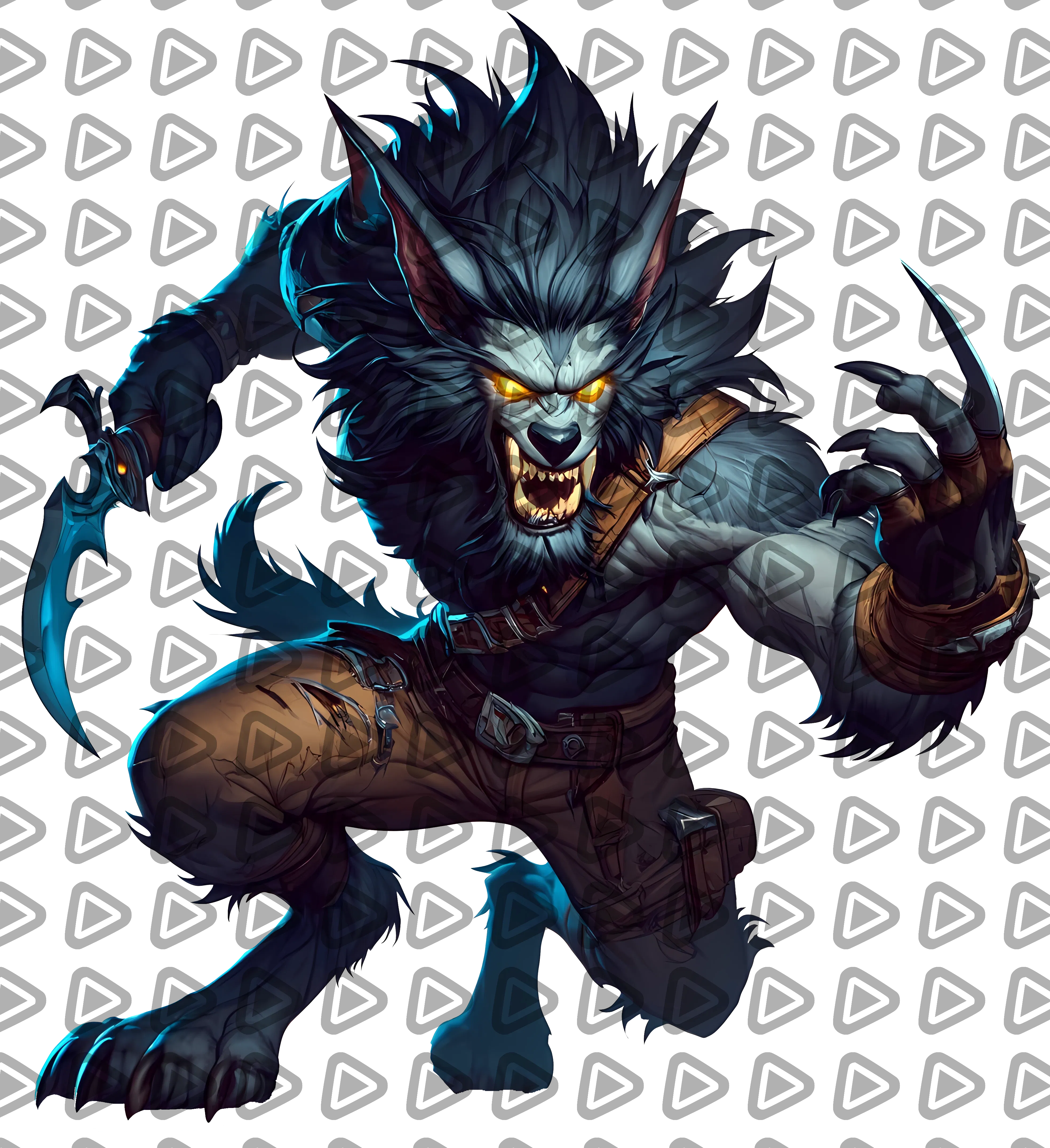 Worg 1 (Male) - Character
