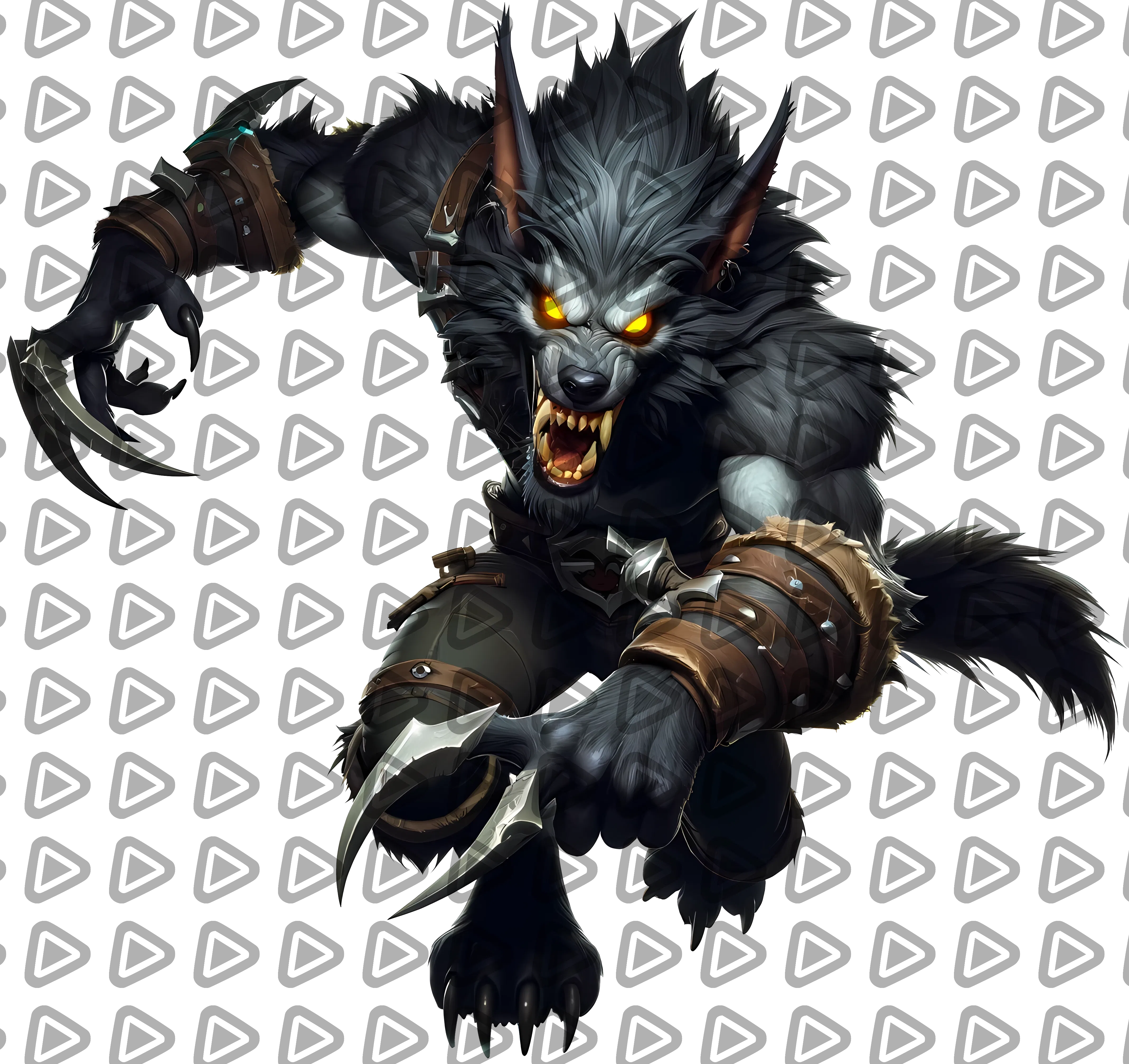 Worg 2 (Male) - Character
