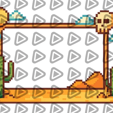 8-Bit Desert - Webcam Blank