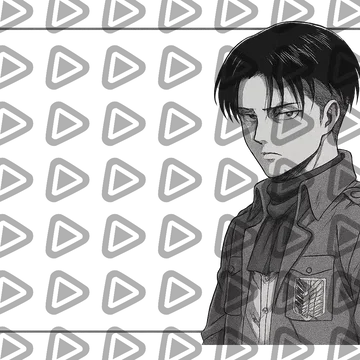Levi Ackerman Inspired Frame - Webcam Blank