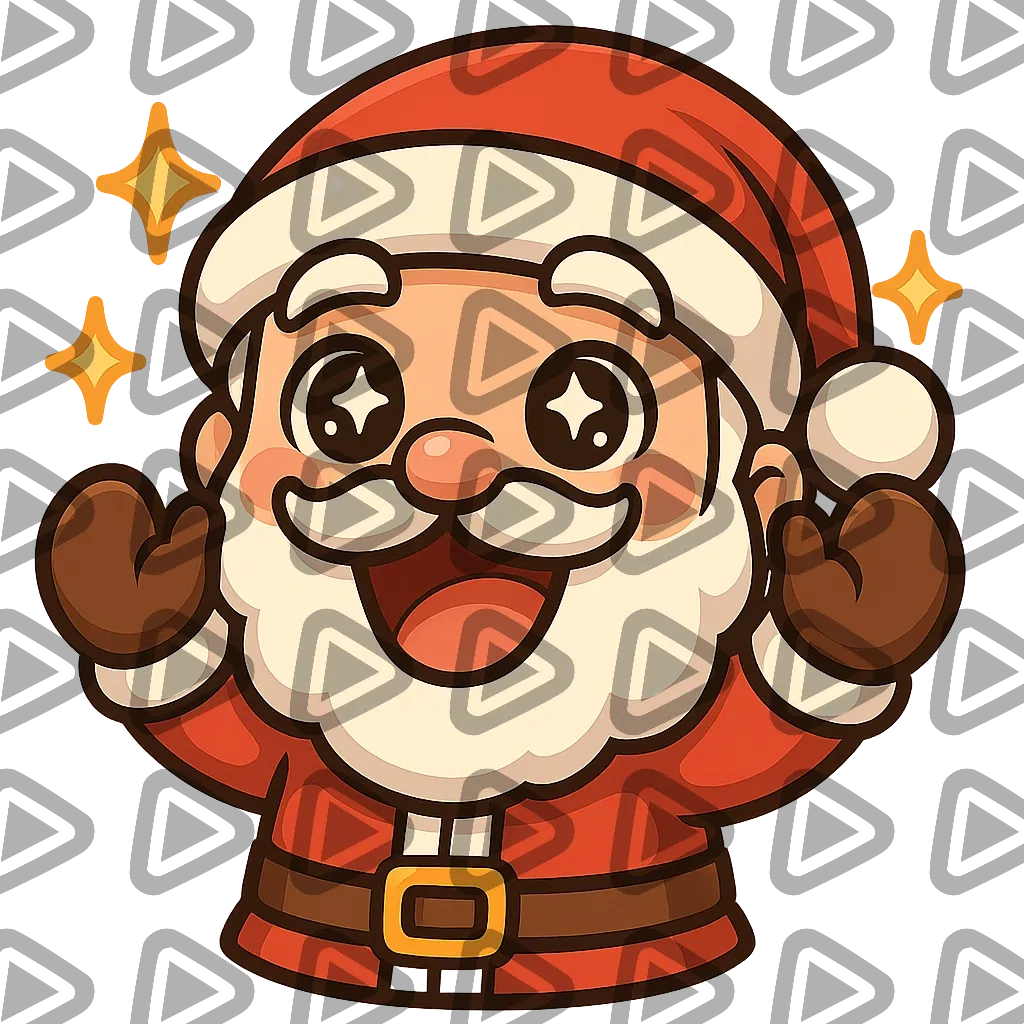 Santa Claus Chibi - HYPE - Emote