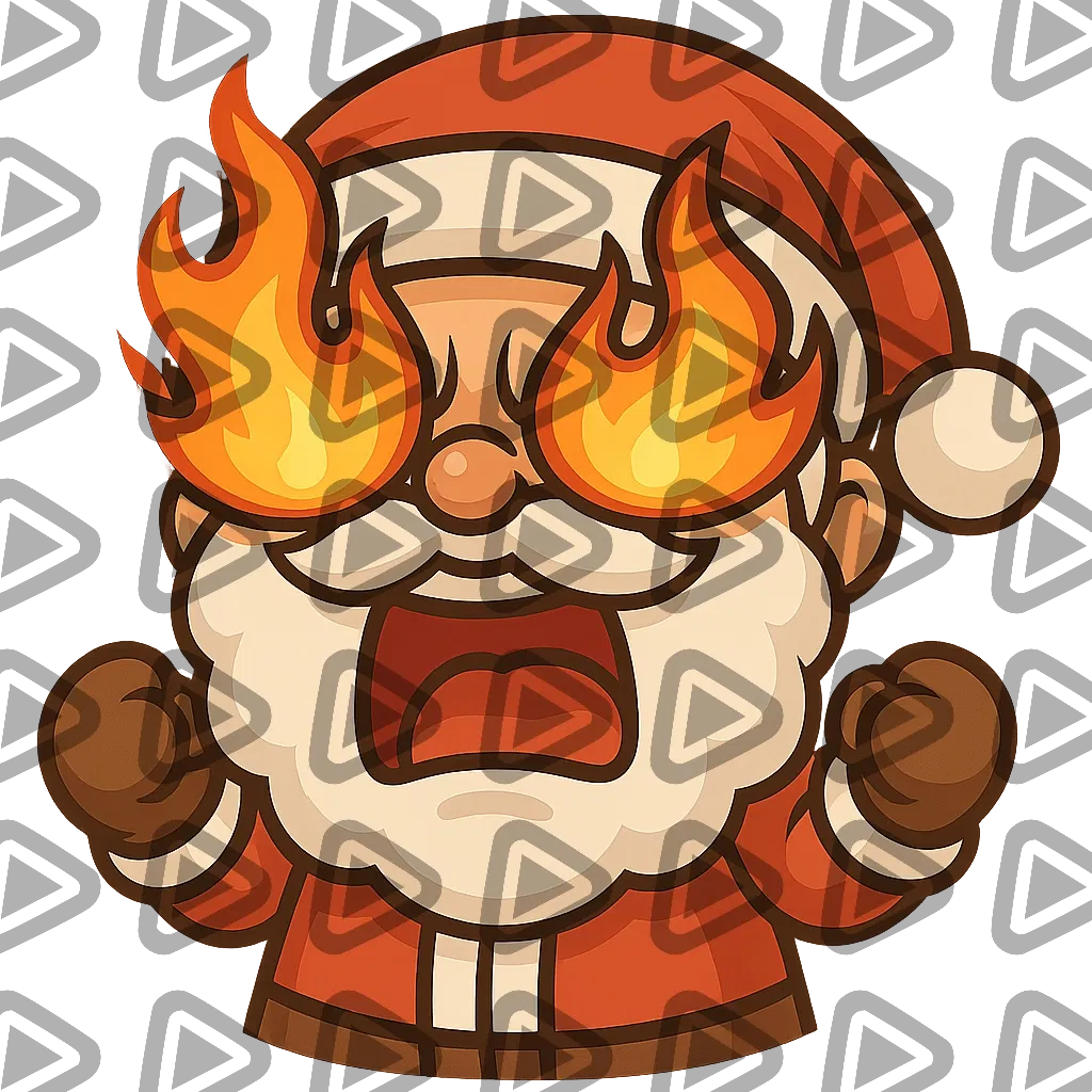 Santa Claus Chibi - RAGE - Emote