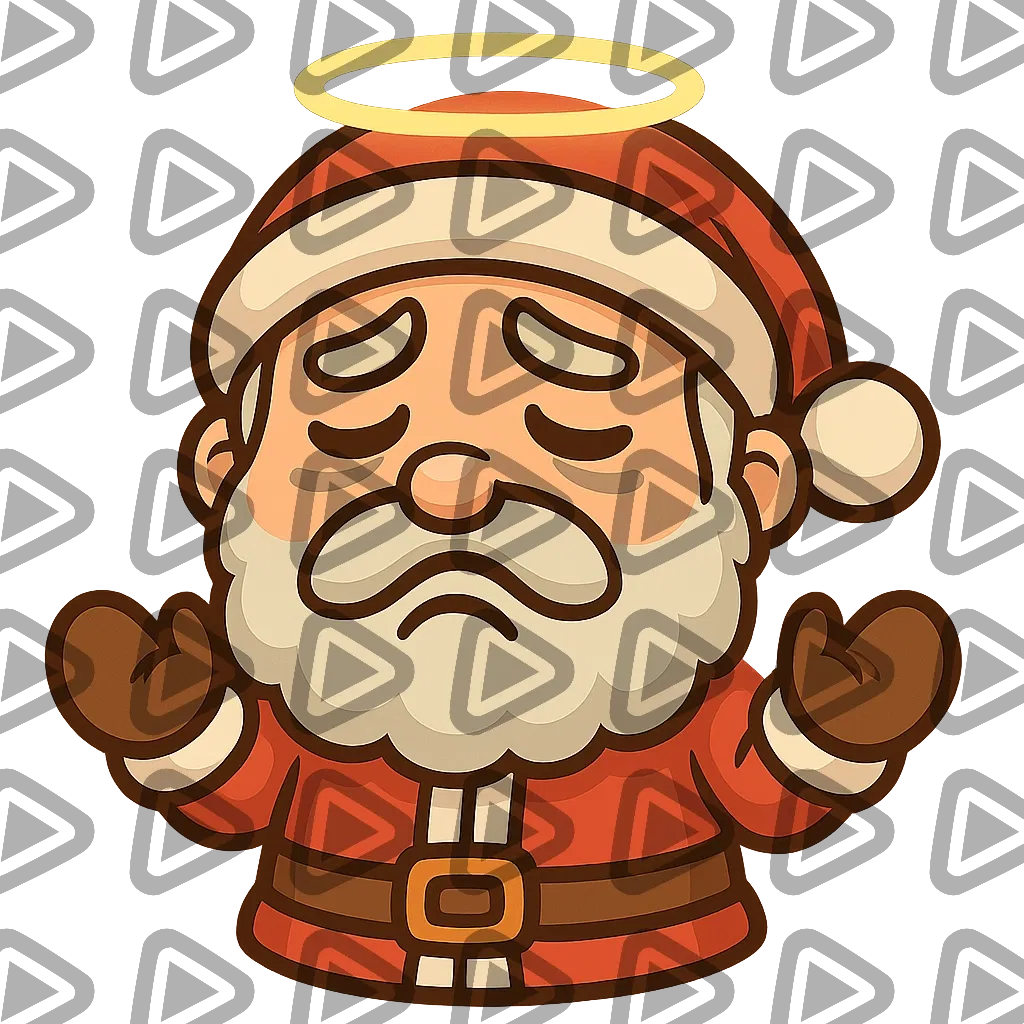 Santa Claus Chibi - RIP - Emote