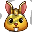 Golden Rabbit King - Channel Point Badge