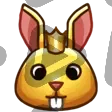 Golden Rabbit King - Channel Point Badge
