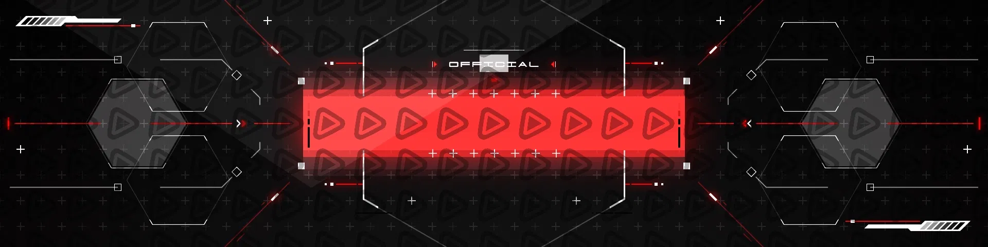 Hexagon - Twitch Channel Banner