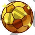 Golden Football - Channel Point Badge