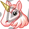 Pink Unicorn - Channel Point Badge