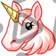 Pink Unicorn - Channel Point Badge