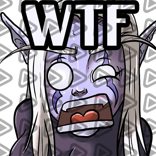 Night Elf - WTF - Emote