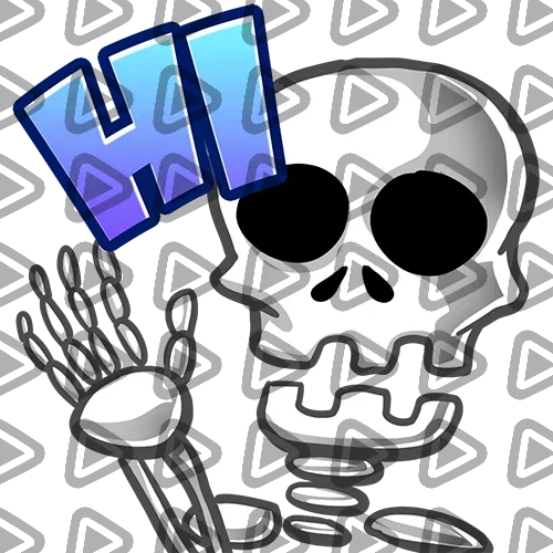Skeleton - HI - Emote